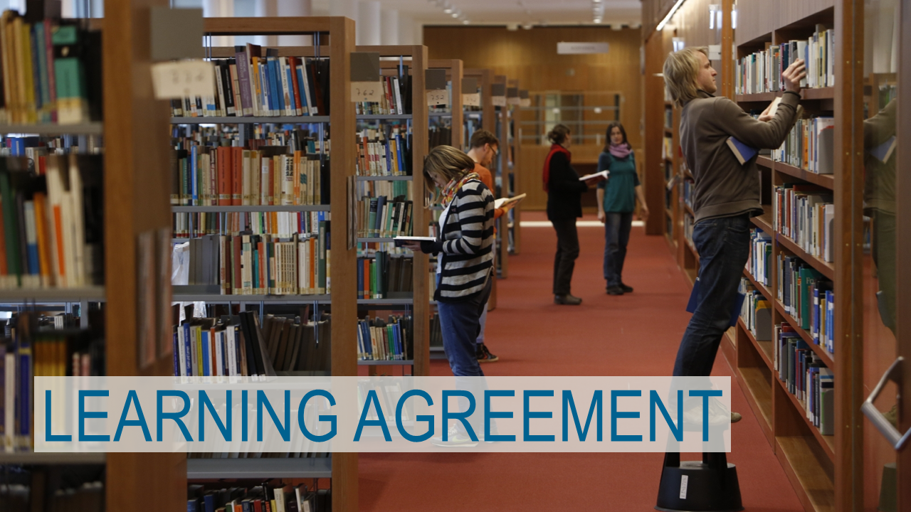 Learning Agreement
