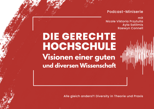 Postkarte - Podcast "Die gerechte Hochschule"