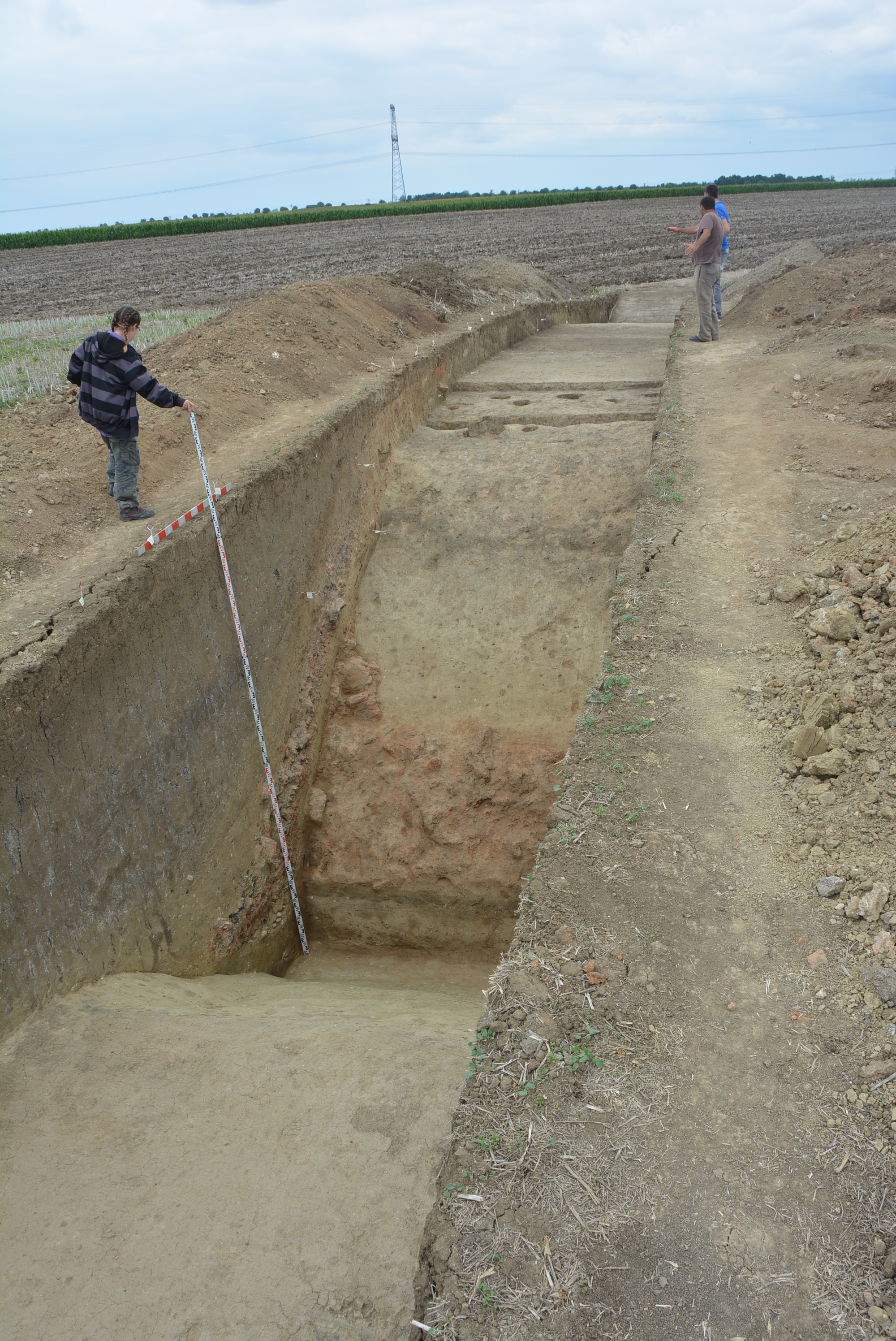 Figure 5: Another impression of the first ditch.